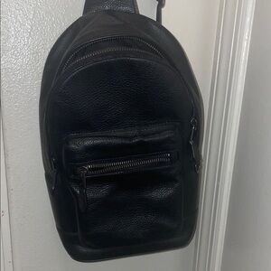 Coach backpack and no brand wallet